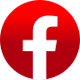 facebook icon rood